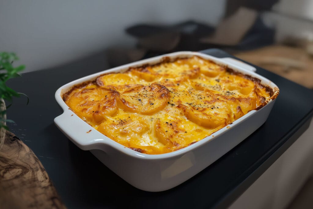 Gratin de Potimarron et Pommes de Terre