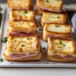 Bouchées au jambon et béchamel