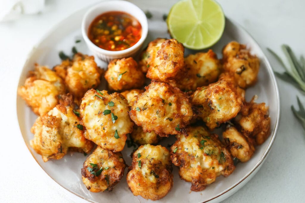 Boulettes de morue façon accras