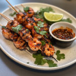 Brochettes de Gambas Marinées à la Citronnelle