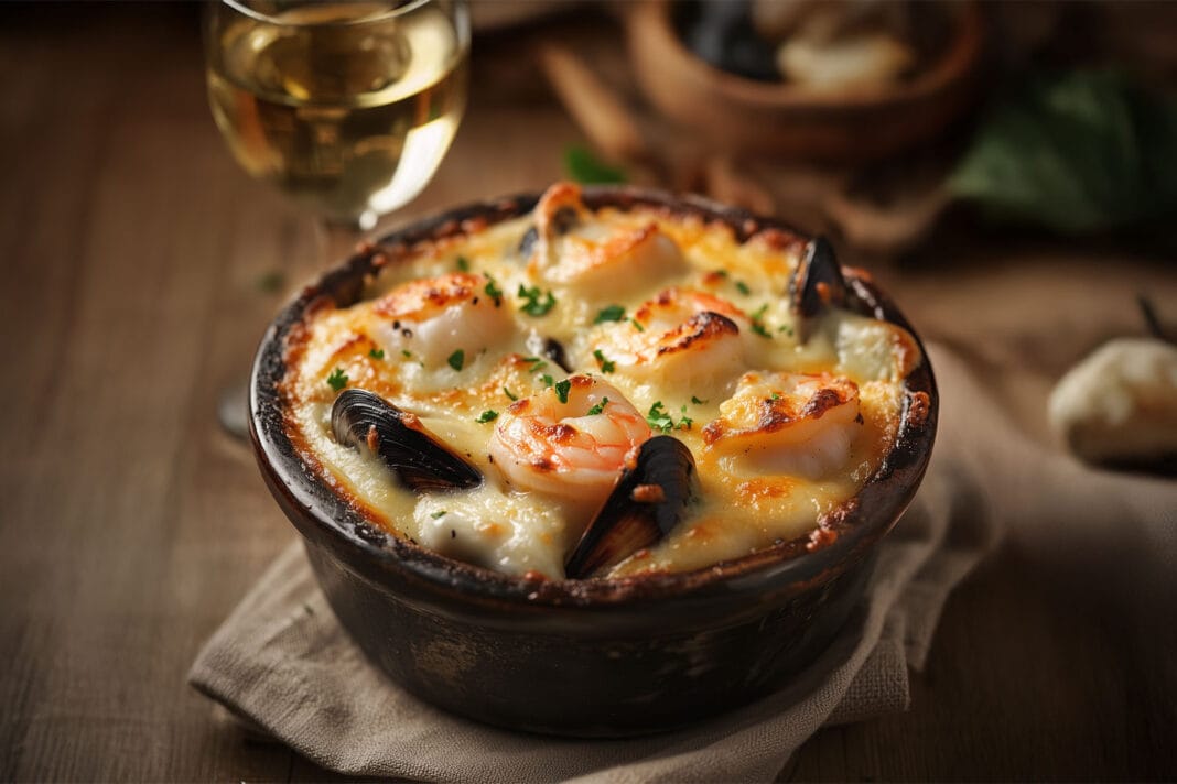 Cassolette de Fruits de Mer Gratinée | 300g.fr : des recettes rapides