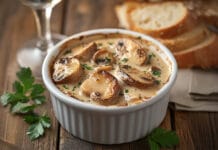 Cassolettes de Champignons et Foie Gras