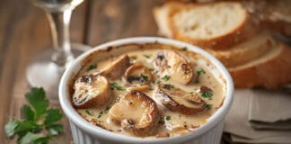 Cassolettes de Champignons et Foie Gras