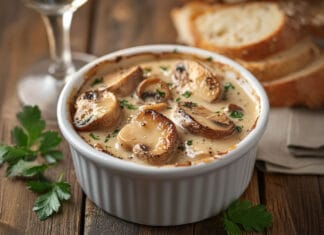 Cassolettes de Champignons et Foie Gras