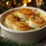 Cassolettes de Saint-Jacques au Champagne