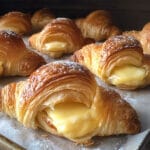 Croissant Fourré à la Crème Pâtissière