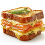 Croque-Norvégien au Saumon Fumé
