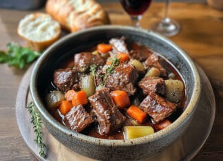 Daube de sanglier à l'ancienne
