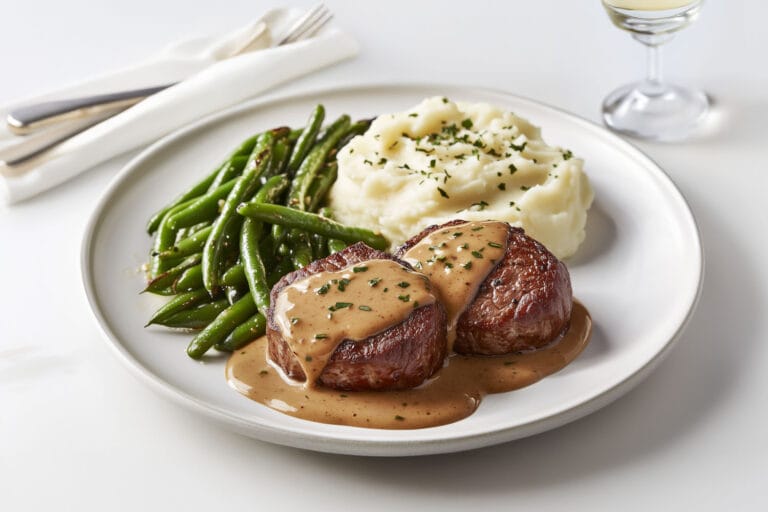 Filet Mignon Sauce Miel Moutarde