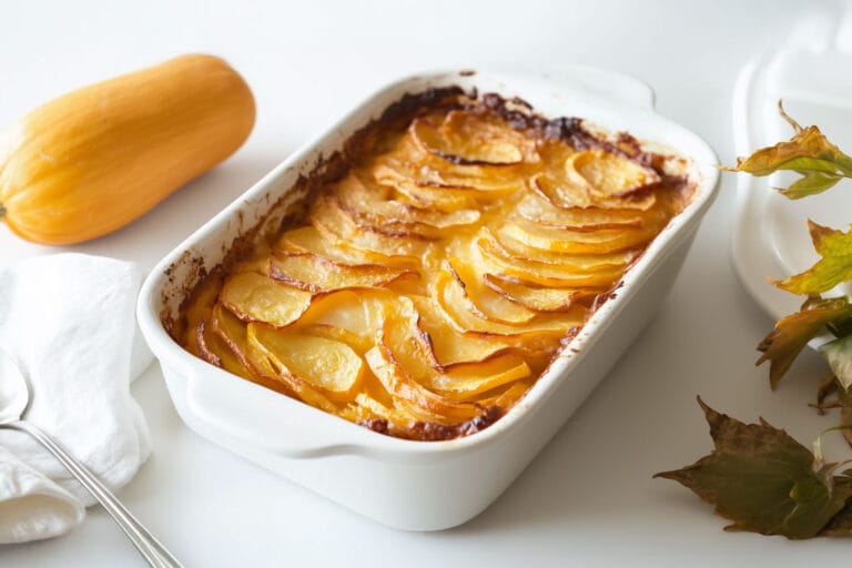 Gratin de Butternut et Pommes de Terre