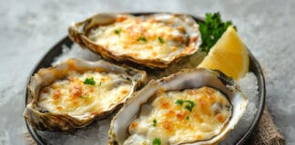 Huîtres Gratinées au Four