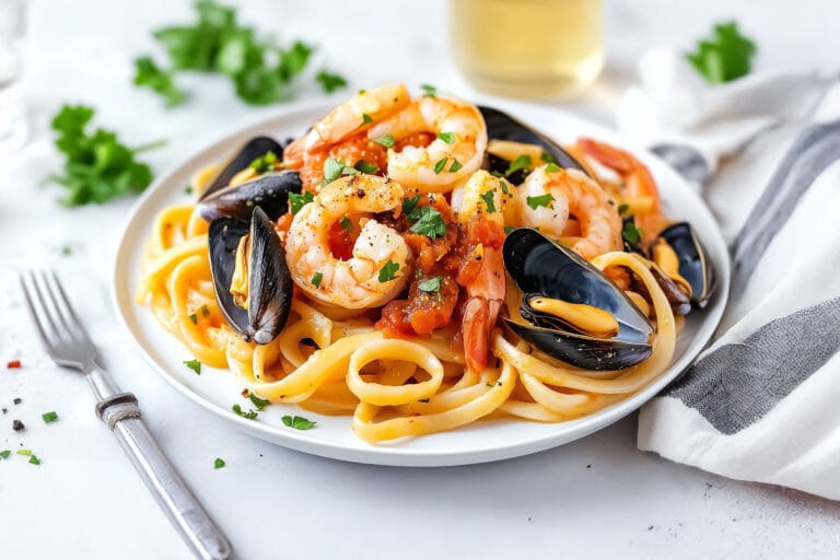 Linguine aux fruits de mer