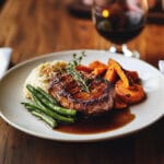 Magret de canard au miel et vinaigre balsamique