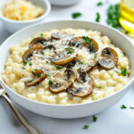 Risotto aux champignons et parmesan