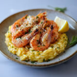 Risotto aux Gambas et Safran