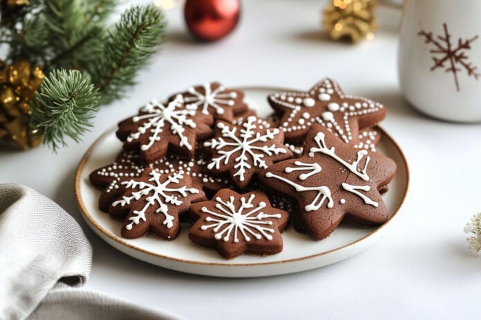 Sablés de Noël au Chocolat