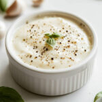 Sauce à l’ail et fromage frais