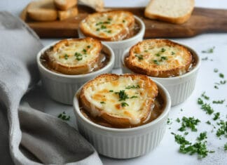 Soupe à l'Oignon Gratinée