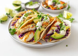 Tacos au Poisson