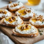Tartine Chèvre-Miel-Noix