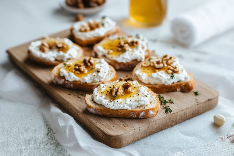 Tartine Chèvre-Miel-Noix