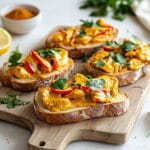 Tartine Poulet-Curry