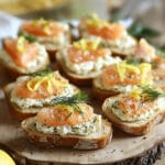 Tartine Saumon et Fromage Frais