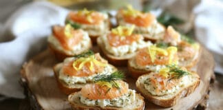 Tartine Saumon et Fromage Frais