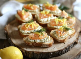 Tartine Saumon et Fromage Frais
