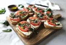 Tartine Tomate-Mozzarella