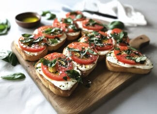 Tartine Tomate-Mozzarella