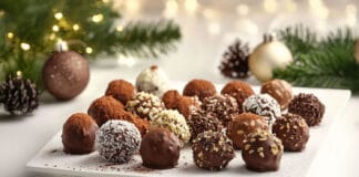 Truffes au Chocolat de Noël