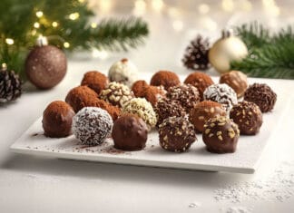 Truffes au Chocolat de Noël