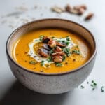 Velouté de Potiron et Châtaignes