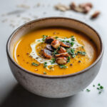 Velouté de Potiron et Châtaignes