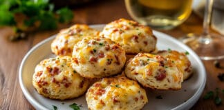 Biscuits au Chorizo et Emmental, biscuits salés parfaits pour l’apéritif