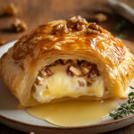 Brie en Croûte aux Noix et Miel