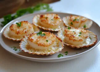 Coquilles Saint-Jacques Gratinées
