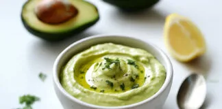 Crème Froide d'Avocat