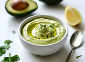 Crème Froide d'Avocat