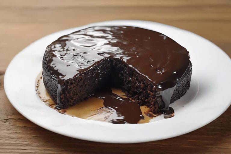 Gâteau au Chocolat Sain en 5 Minutes (Sans Sucre, Sans Farine)