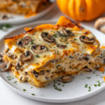 Lasagnes à la Courge Butternut et Champignons