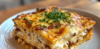 Lasagnes Maison à la Bolognaise et Béchamel Fondante