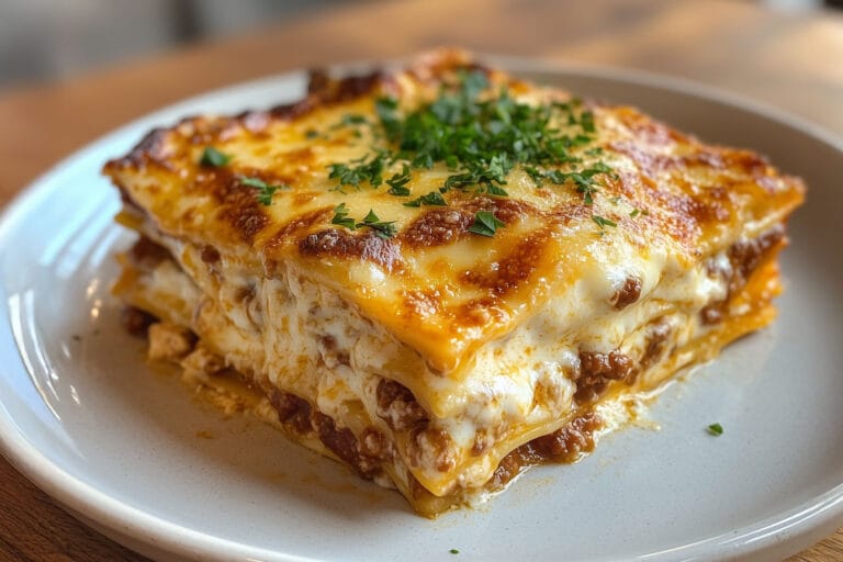 Lasagnes Maison à la Bolognaise et Béchamel Fondante