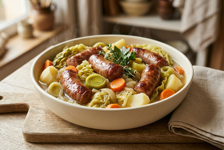Potée aux Saucisses et Légumes