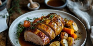 Rôti de Porc au Miel