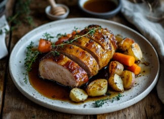 Rôti de Porc au Miel