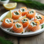 Roulés de Saumon Fumé au Fromage Frais