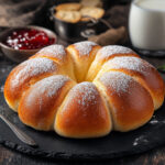 Brioche au yaourt et à la vanille