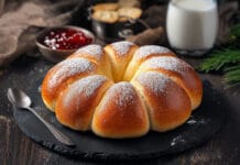 Brioche au yaourt et à la vanille